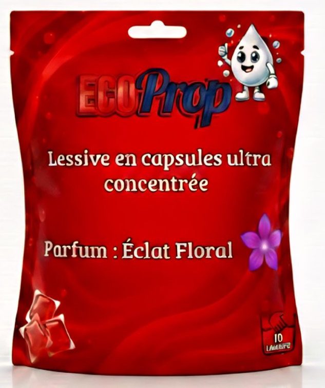 Lessive capsules ultra concentrée — Parfum : Éclat Floral